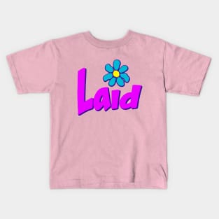 PURPLE LAID Kids T-Shirt